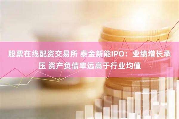 股票在线配资交易所 泰金新能IPO：业绩增长承压 资产负债率远高于行业均值